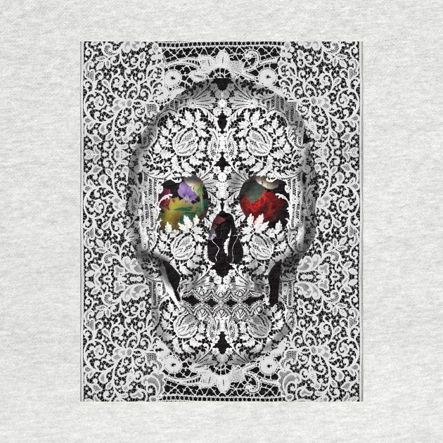 lace skull by BekimART